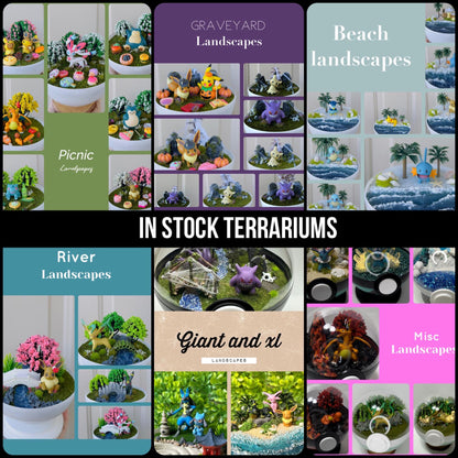 Poke Terrariums- Ships Next Day