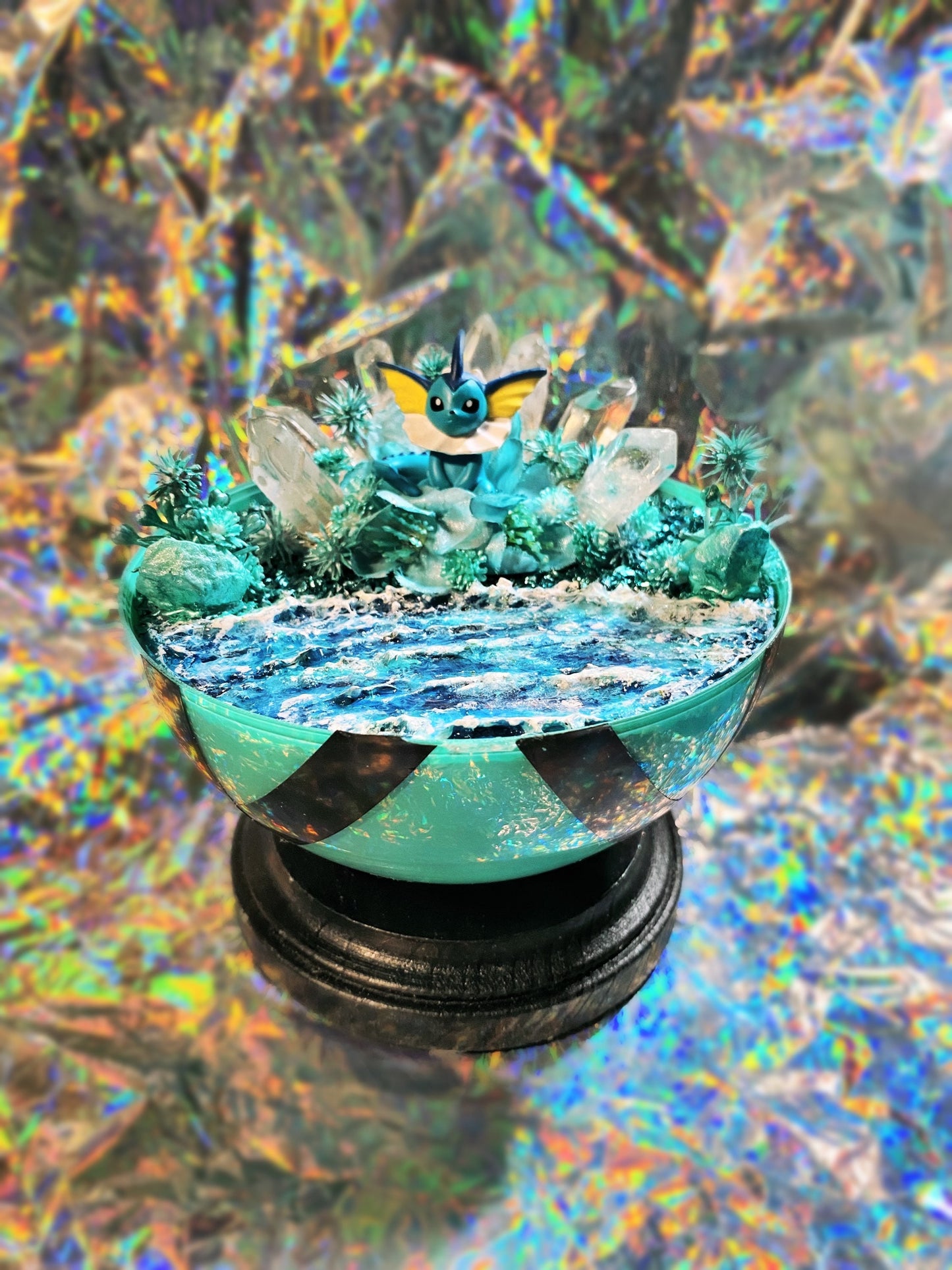 Vaporeon Eeveelution crystal Pokeball